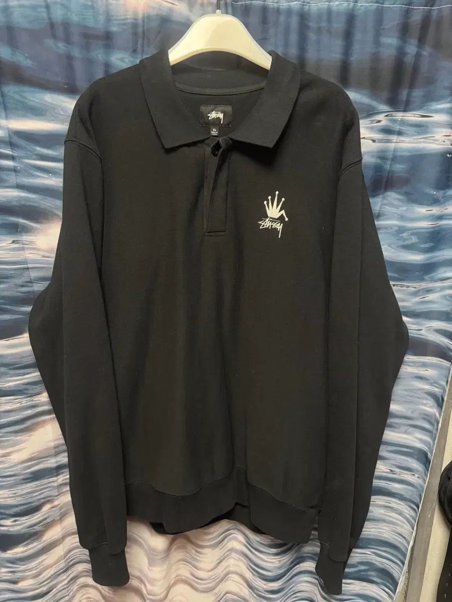 STUSSY クラウン カラ スウェット