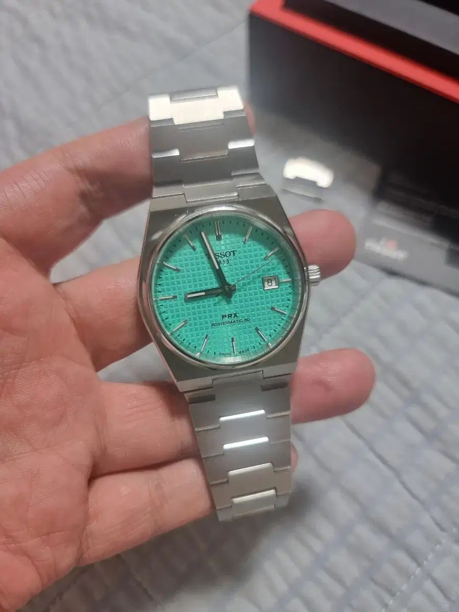 ティソ PRX パワーマティック80 フルセット 40 mm ミント