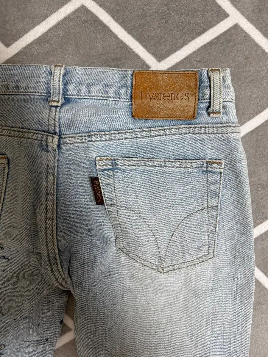  HYSTERIC GLAMOUR ヒステリックグラマー ディストレストデニム S その他 デニム ジーンズ