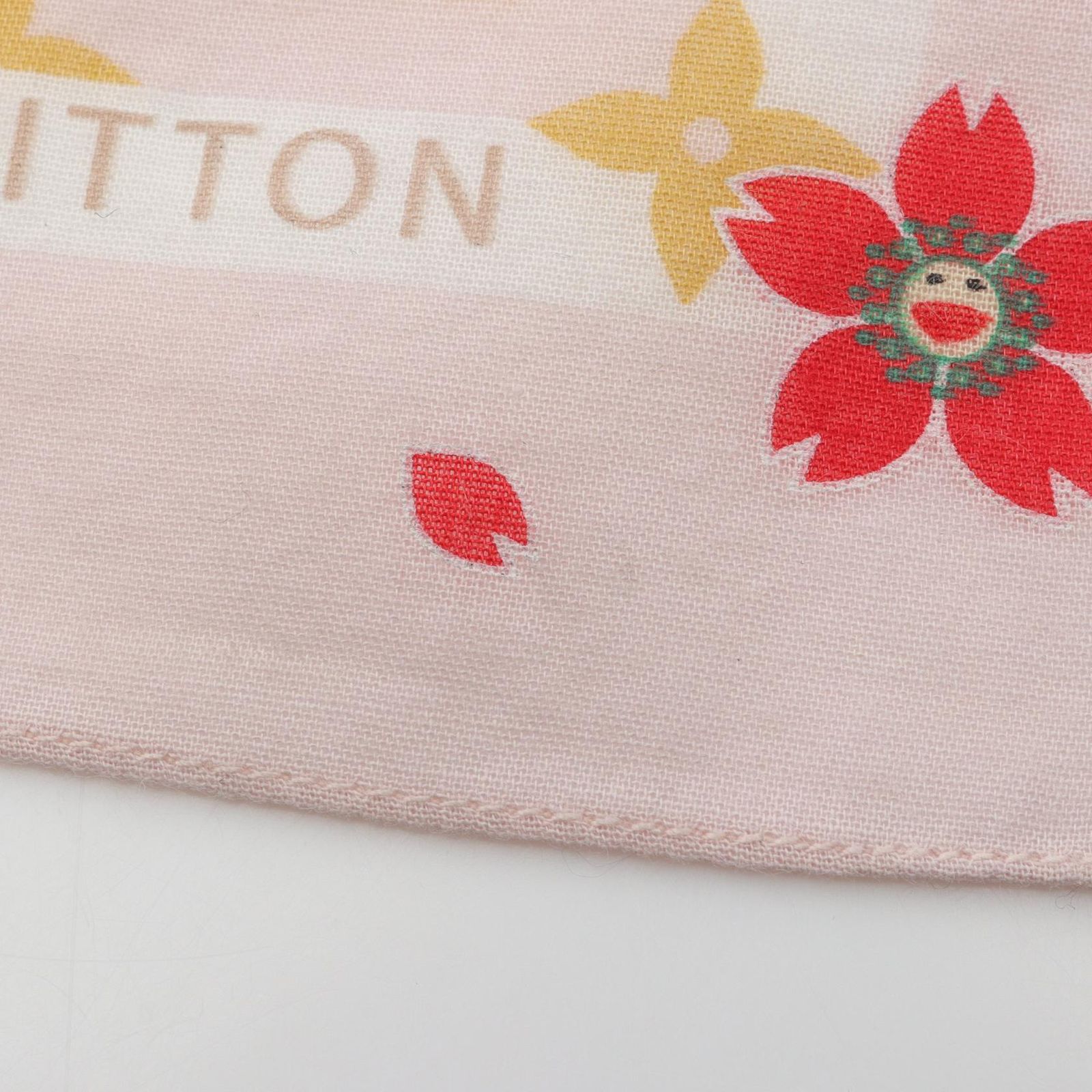 ルイ・ヴィトン LOUIS VUITTON スカーフ LV × 村上隆 モノグラム