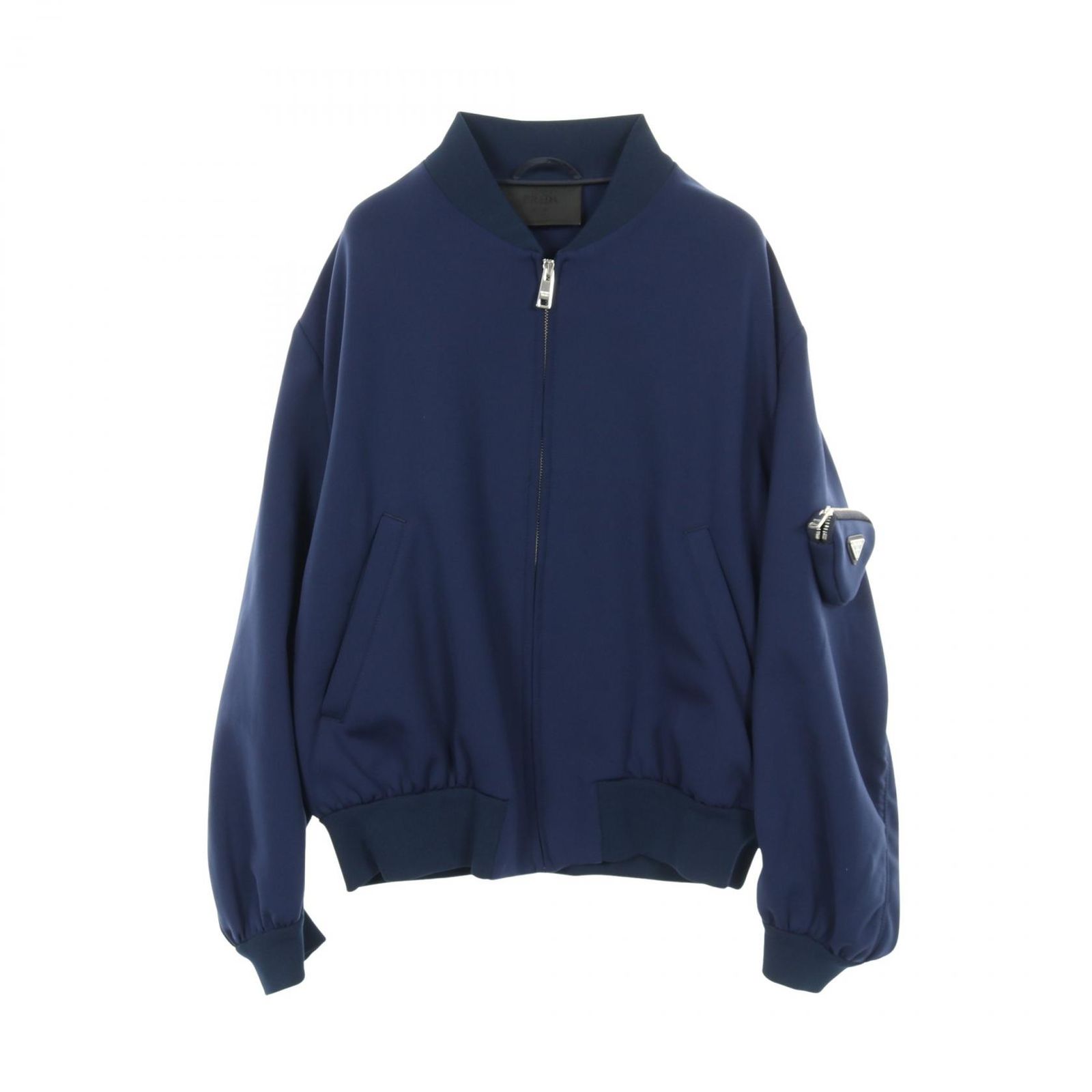 PRADA ナイロン ジャケット レアカラー 直営店購入品 サイズ46 ブルー PRADA ナイロン ジャケット レアカラー 直営店購入品 サイズ46 ブルー