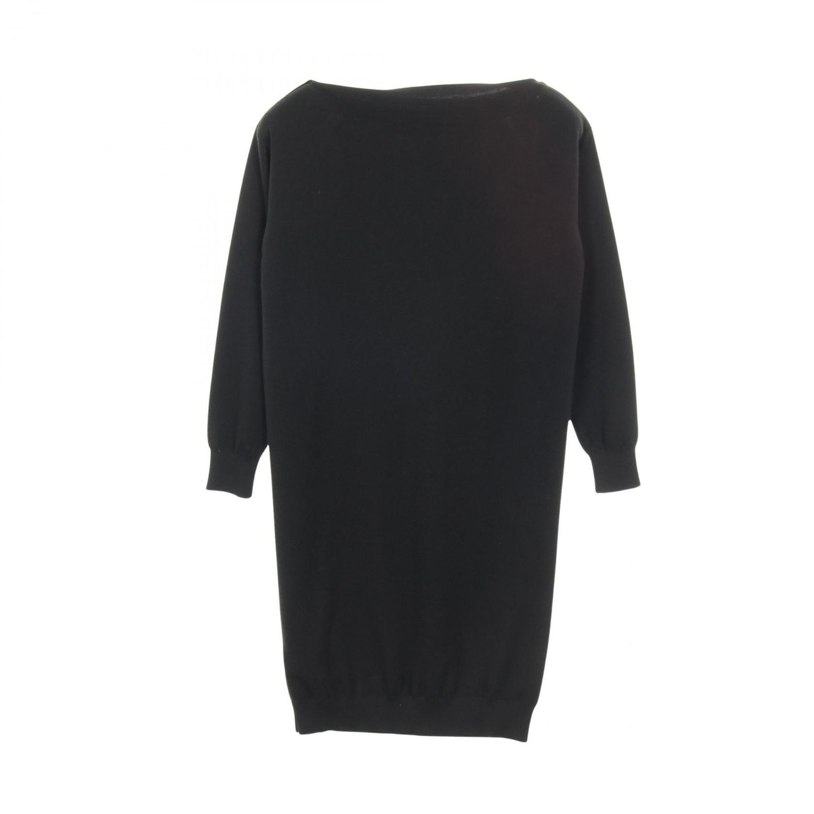 未使用✨HERMES 23AW 絹カシミヤニットワンピース エクスリブリスボタン エルメス HERMES ワンピース エクスリブリスボタン 4H2548DA シルク