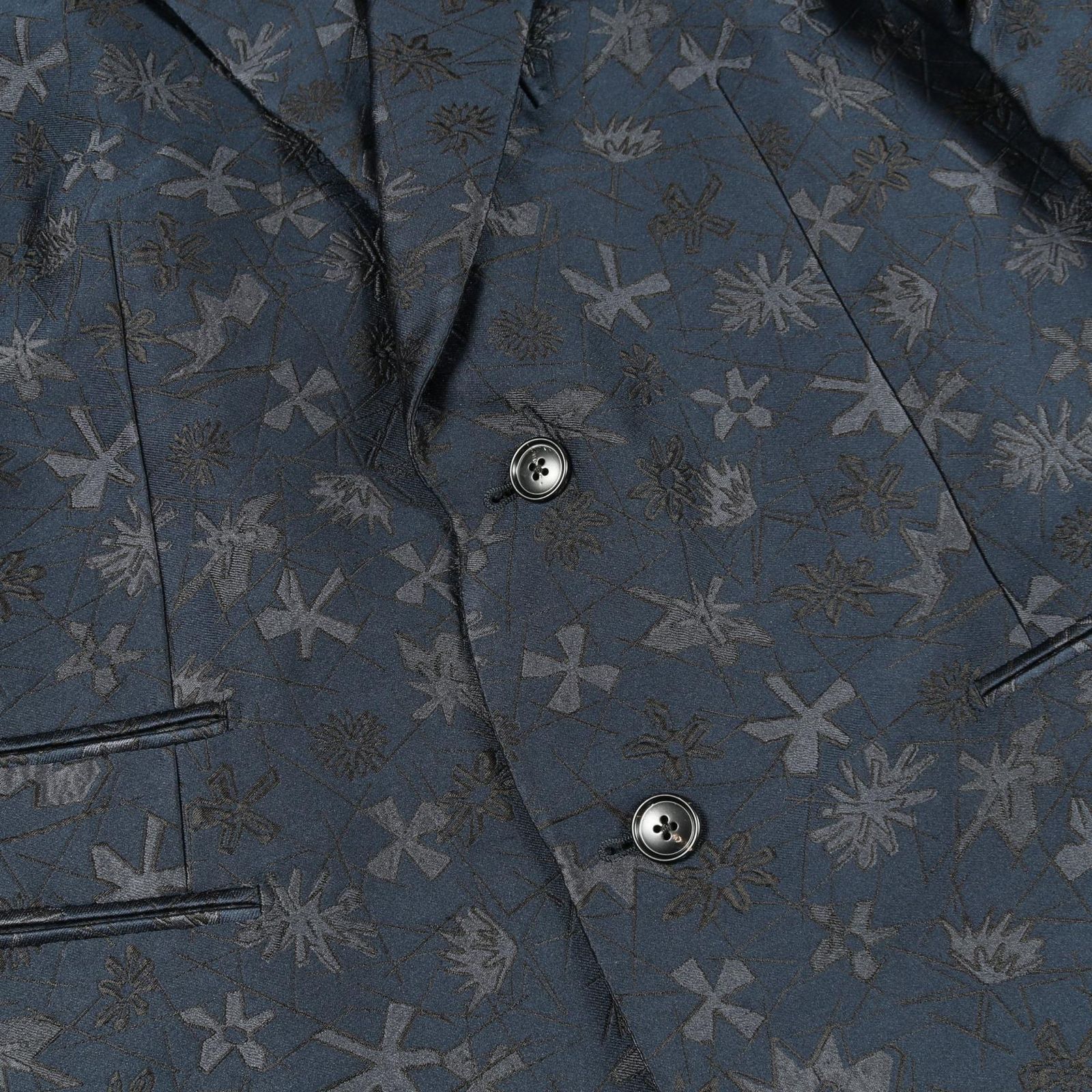 エルメス HERMES テーラードジャケット シルク テーラードジャケット