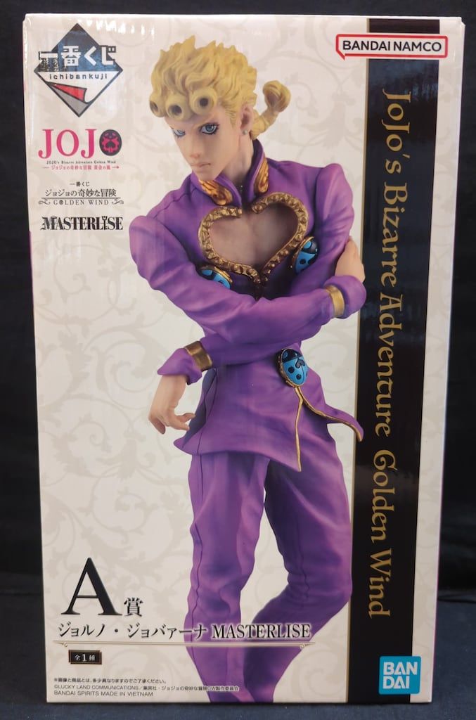 激安大特価，限定セール BANDAI SPIRITS 一番くじ ジョジョの奇妙な冒険 GOLDEN WIND A賞 ジョルノ・ジョバァーナ MASTERLISE その他