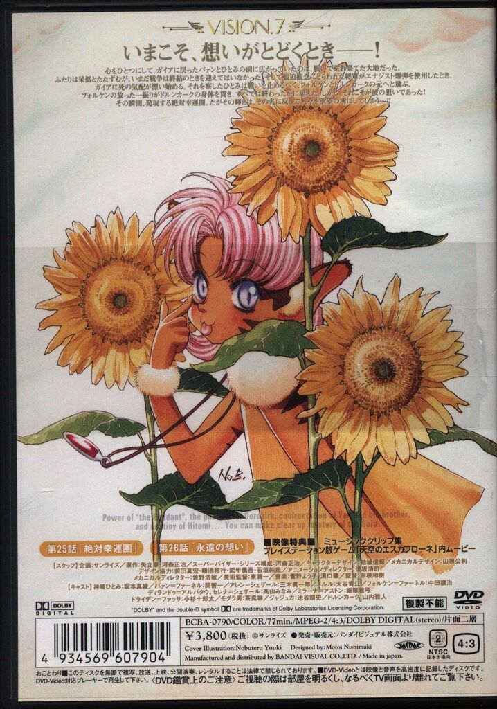 アニメDVD 天空のエスカフローネ 全7巻 セット - メルカリ