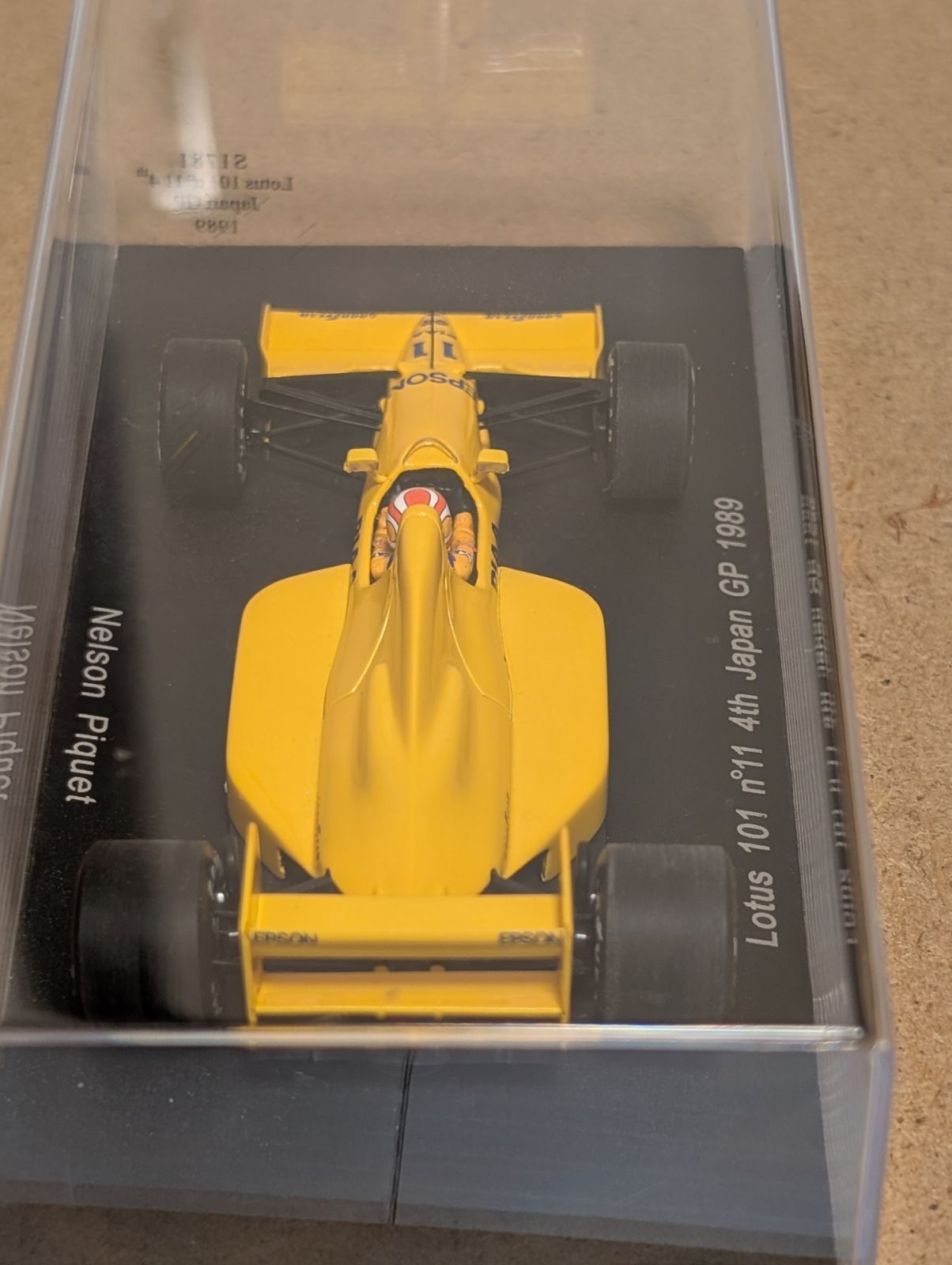 未開封スパーク1/43ロータス101ネルソン・ピケ日本GP - メルカリ
