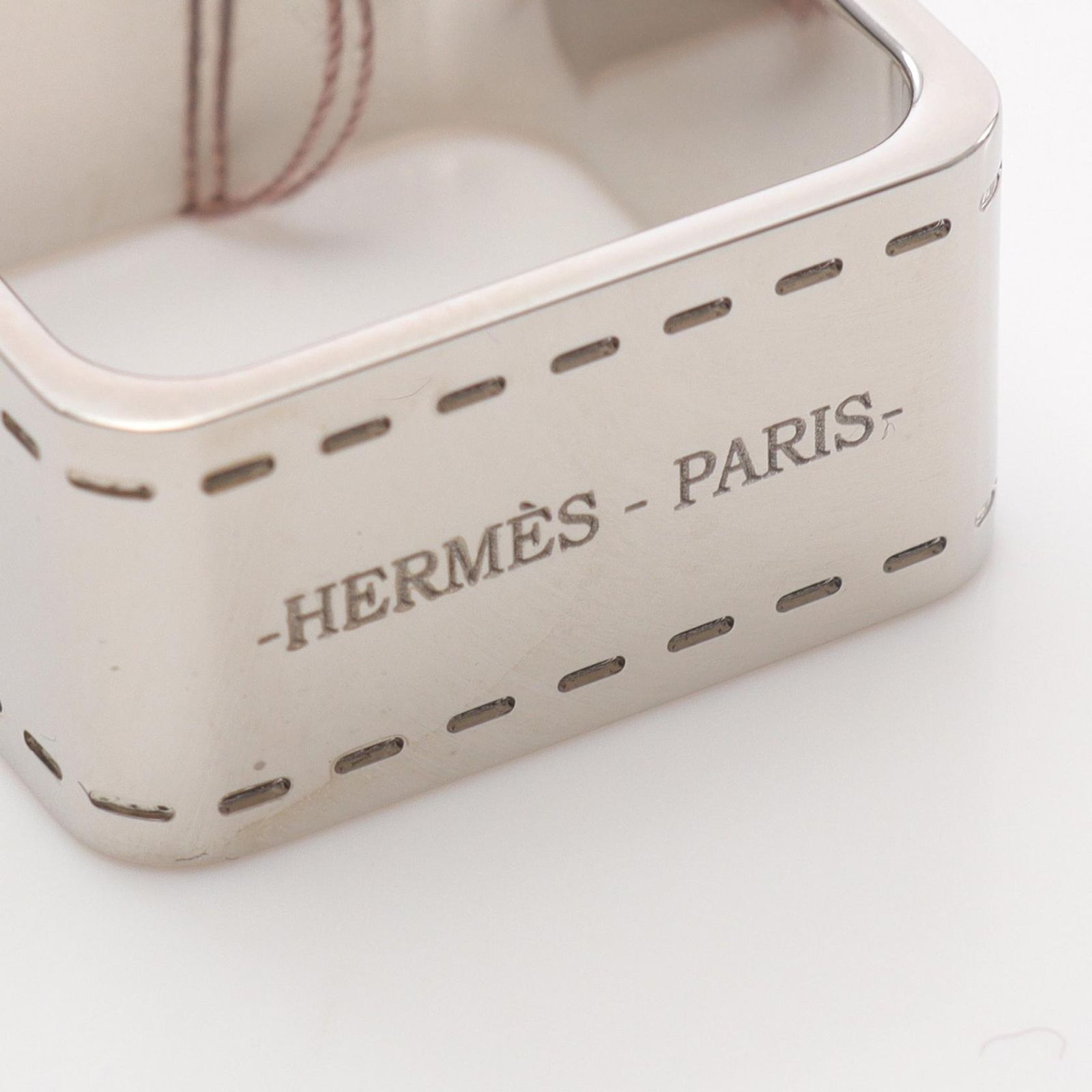  エルメス HERMES スカーフリング ボルデュック 90 シルバー その他 レディース その他 小物