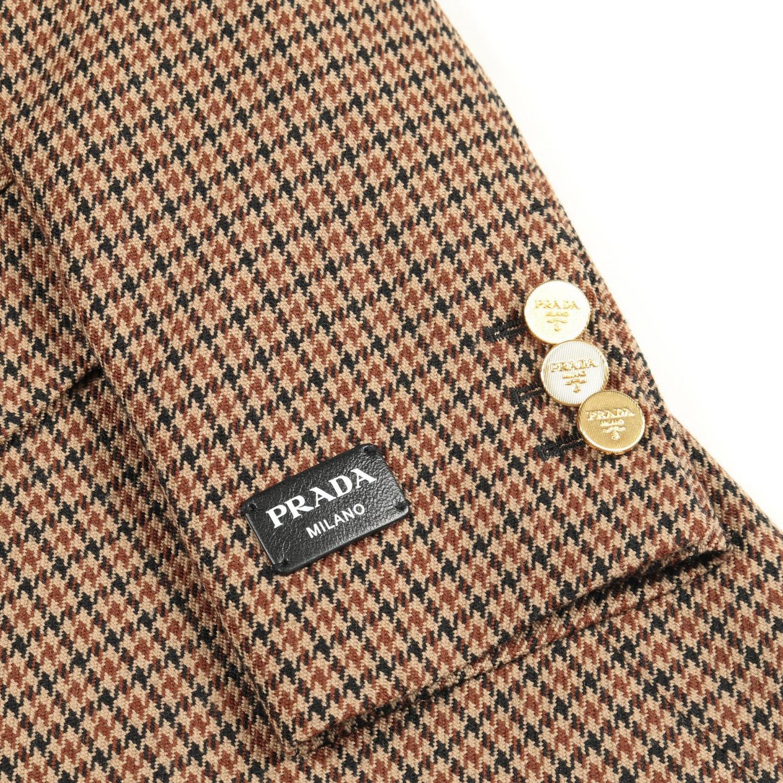 プラダ PRADA テーラードジャケット ウール テーラードジャケット