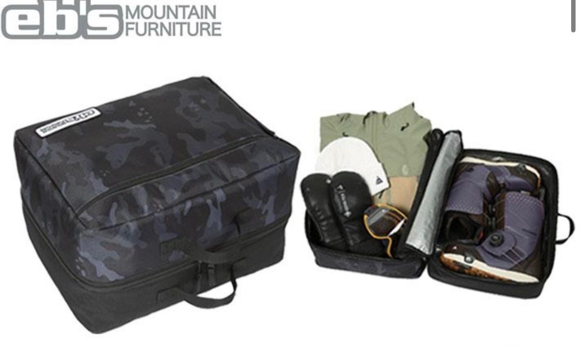 eb s ダークカモ ダブルドアーズ ブーツケース スポーツ スノボ アウトドア 旅行 エビス 2025 2026 ebs スノー スノーボード