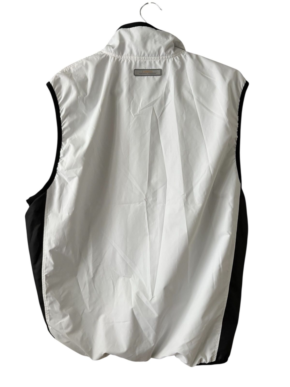 一点物】DESCENTE デサント ベスト アウター ホワイト メンズ Oサイズ