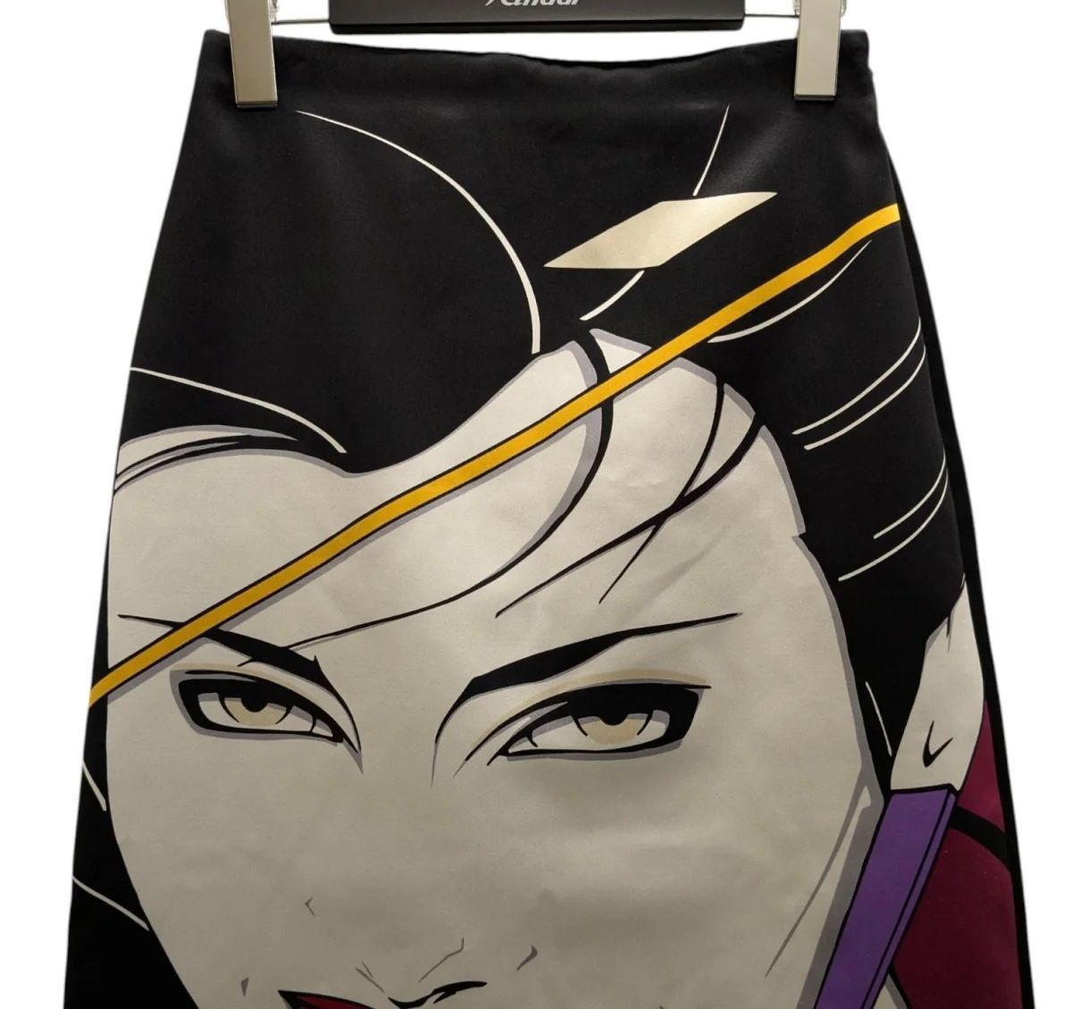 GUCCI Patrick Nagel グラフィック イラスト スカート レディース グッチ