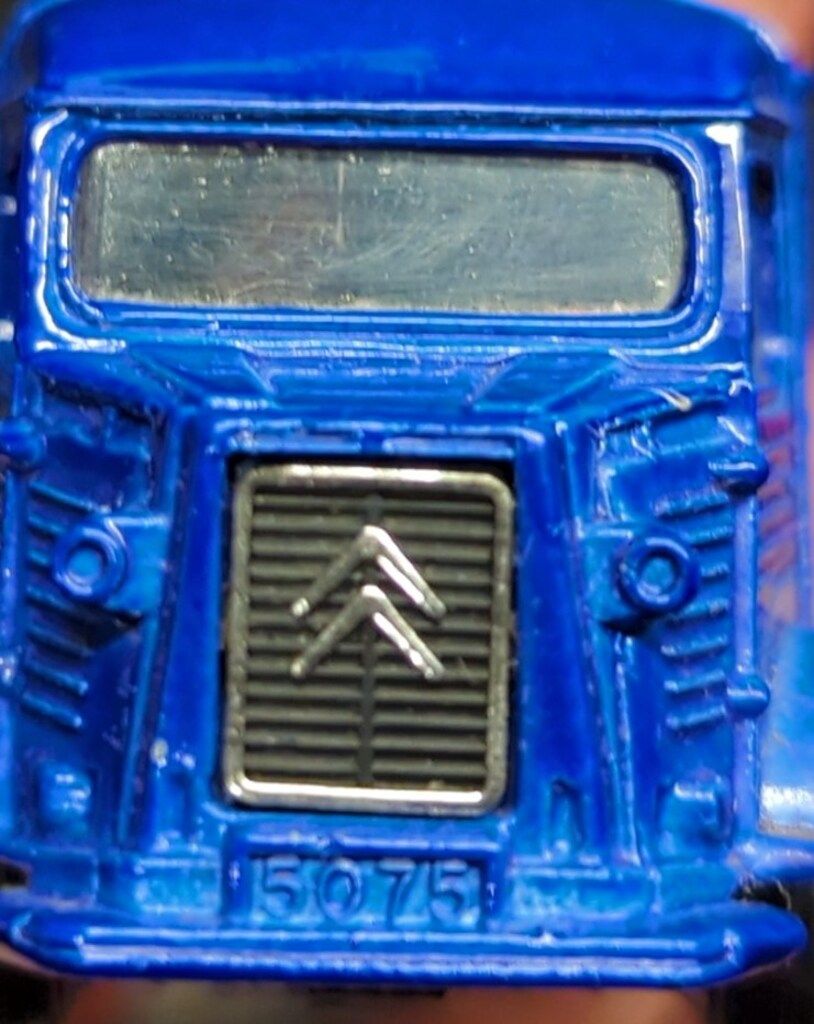 トミー トミカ青箱日本製 シトロエン H トラック/紺/内装 赤/1H/ISETAN