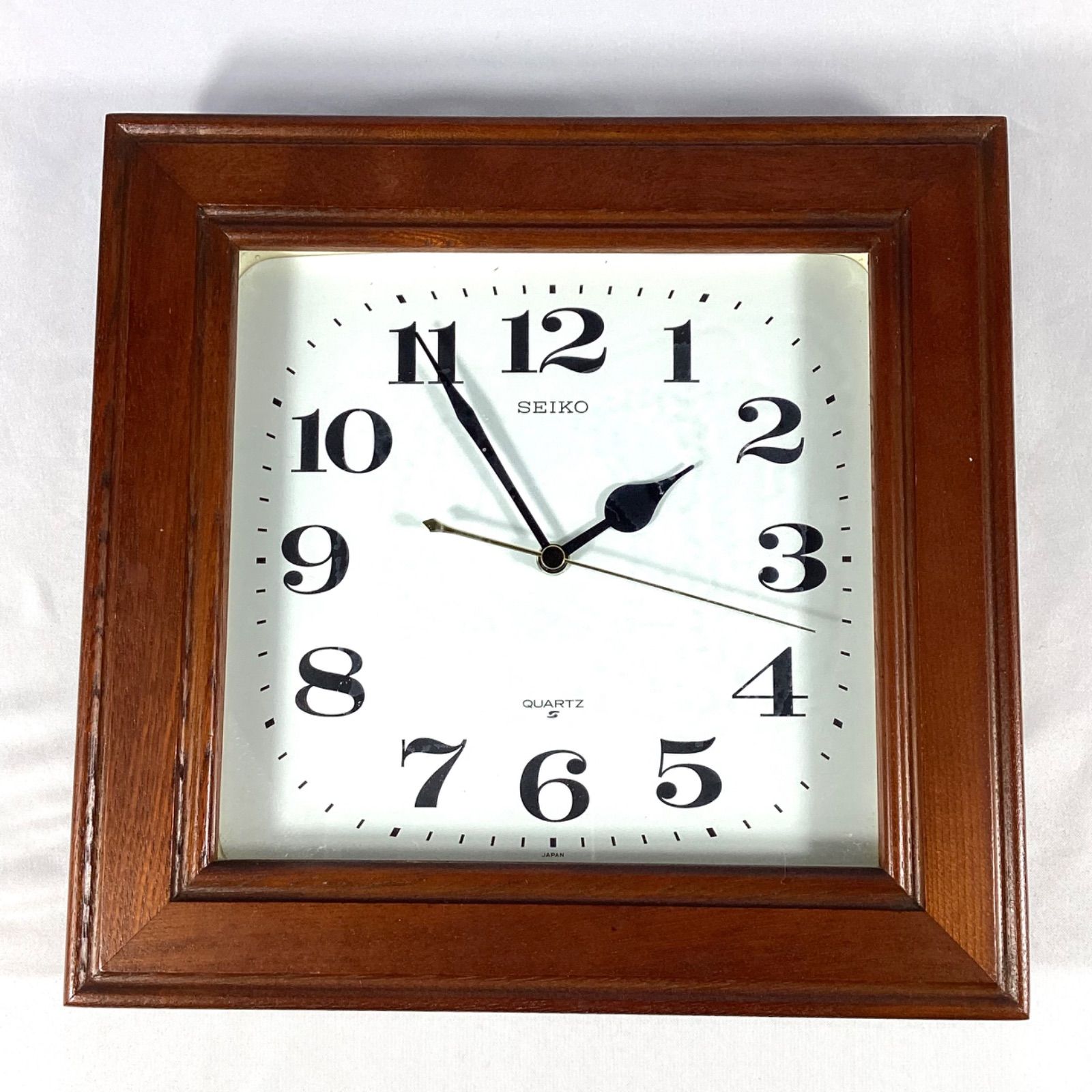 SEIKO セイコー 掛け時計 掛時計 木製 レトロ ヴィンテージ QA-699A