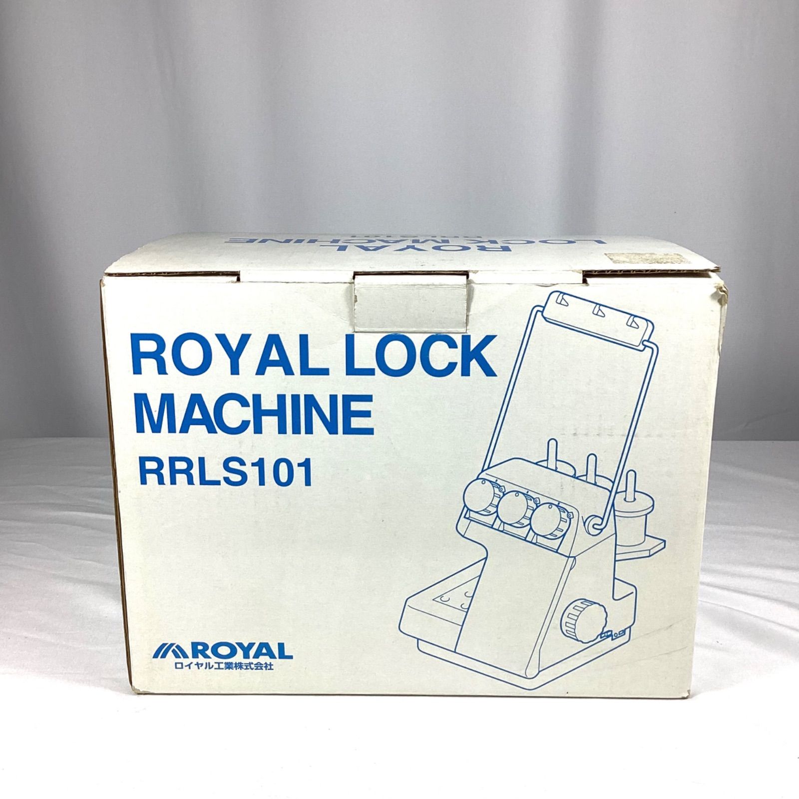 ROYAL LOCK MACHINE RRLS101 ロックミシン 通電確認済み - メルカリ