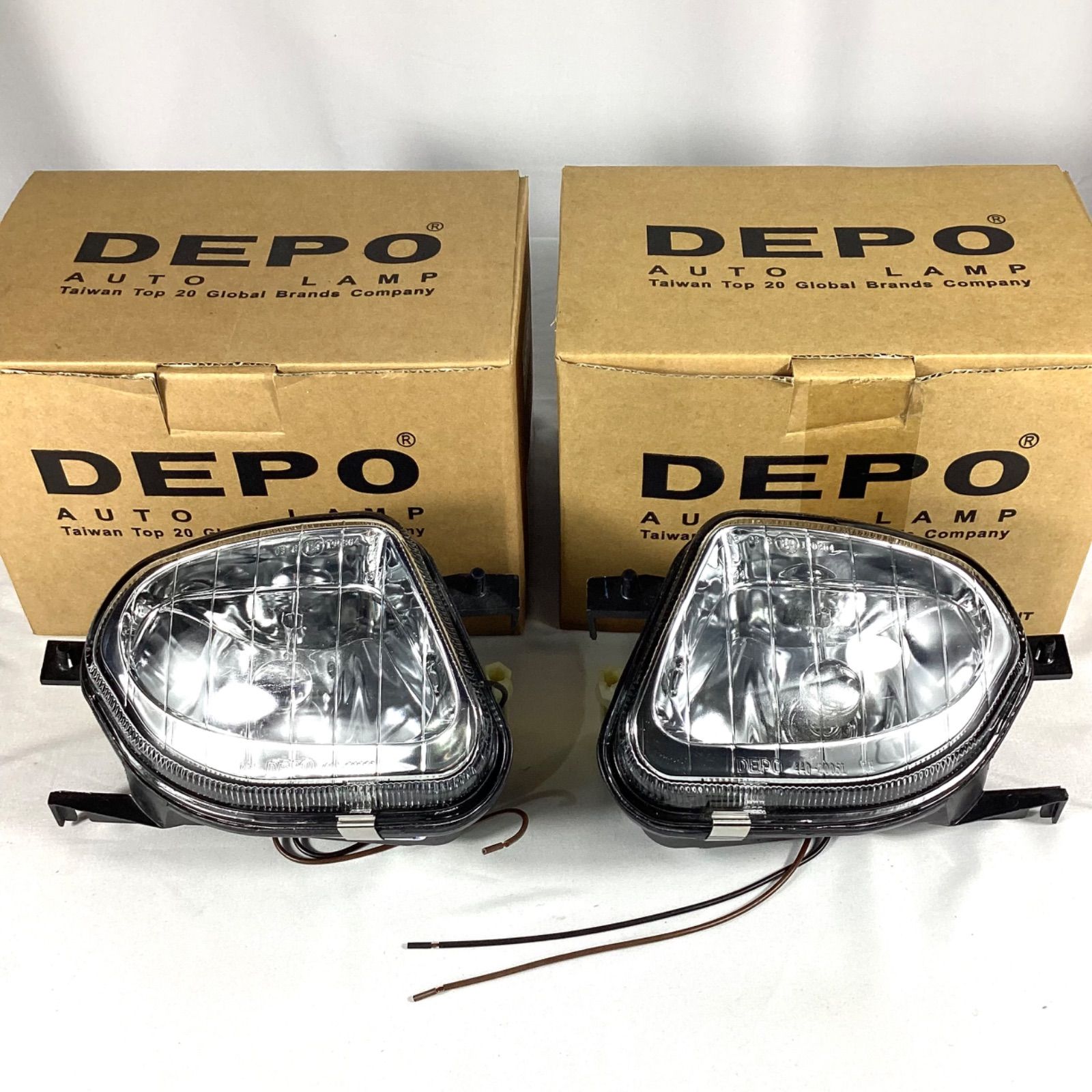 車 ベンツ フォグランプ ライト DEPO R/Lセット
