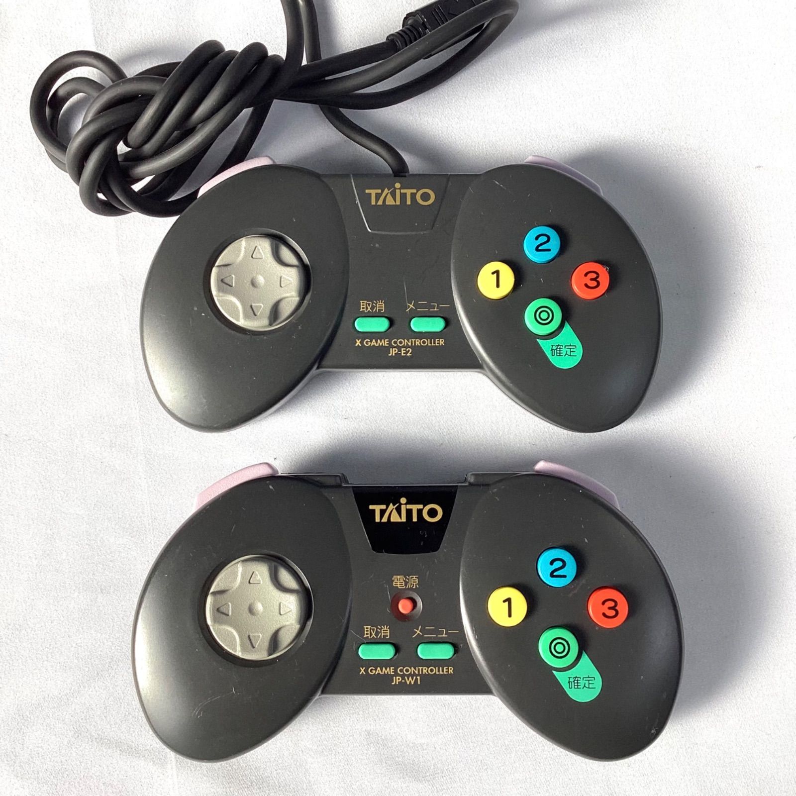 新品未使用 激レア TAiTO タイトー X-ゲームプロ コントローラー TAITO X-ゲームプロ コントローラー JP-W1 JP-E2 2台 - メルカリ