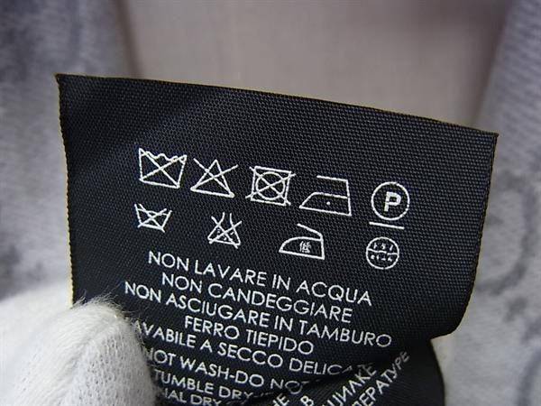  GUCCI グッチ 133483 36200 GG柄 ウール100％ フリンジ マフラー ストール ショール 防寒具 グレー系 FP 7313 その他 小物