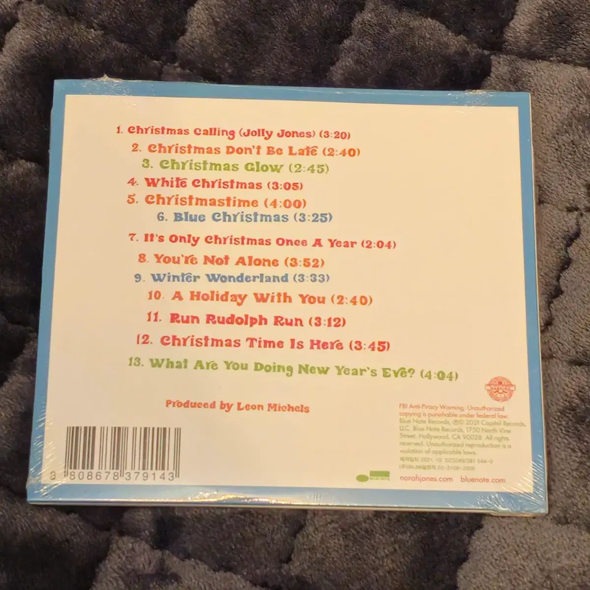 ノラ ジョーンズ アルバム I Dream of Christmas CD