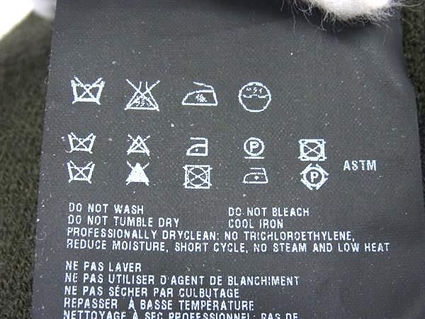  PRADA プラダ プラダスポーツ ウール100％ マフラー ストール 防寒具 メンズ レディース カーキ系×ブラック系 FN 0016 その他 小物