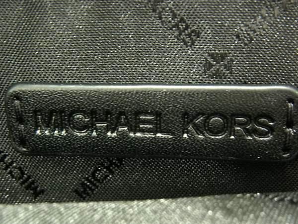  MICHAEL KORS マイケルコース JET SET ITEM キャンバス ショルダーバッグ 斜め掛け ブラック系 BP 6396 その他 小物