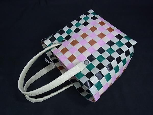 トート アイボリー系×マルチ