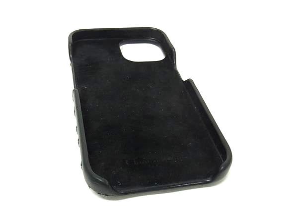 ChristianDior ディオール レディディオール カナージュ iPhone 13 14 対応 レザー スマホケース ブラック系 BN 6622