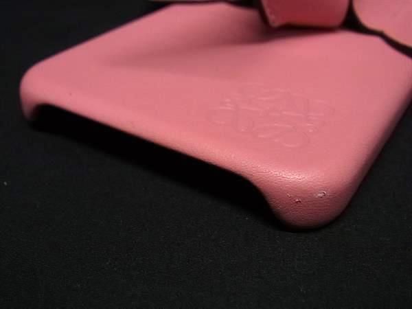  LOEWE ロエベ アナグラム レザー エレファント ゾウ iPhone X XS 対応 iPhoneケース スマホケース ピンク系 FQ 3491 その他 小物