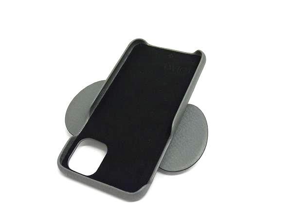 LOEWE ロエベ アナグラム レザー エレファント ゾウ iPhone 11 対応 iPhoneケース スマホケース グレー系 FQ 3490