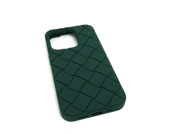 BOTTEGA VENETA ボッテガヴェネタ イントレチャート ラバー iPhone 14 Pro 対応 スマホケース グリーン系 FV 4332