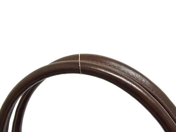 ANNASUI アナスイ レザー ショルダー トートバッグ 肩掛けかばん レディース ブラウン系 FN 9012