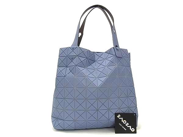 BAO ISSEY MIYAKE バオバオイッセイミヤケ プリズムプラス PVC ハンドバッグ トートバッグ ライトブルー系 FN 8604