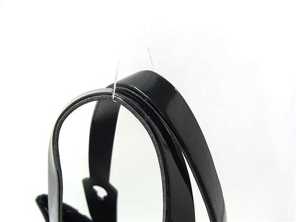  BAO ISSEY MIYAKE バオバオイッセイミヤケ ルーセント PVC ハンドバッグ トート ショルダー 肩掛け ブラック系 FN 8607 その他 小物