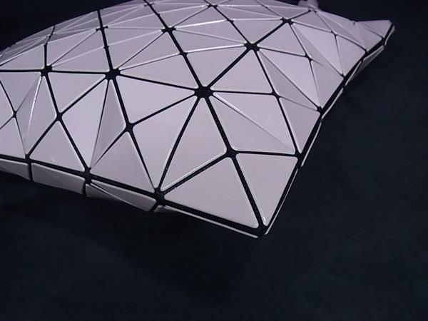  BAO ISSEY MIYAKE バオバオイッセイミヤケ ルーセント PVC ハンドバッグ トートバッグ ピンクベージュ系 FN 8601 その他 小物