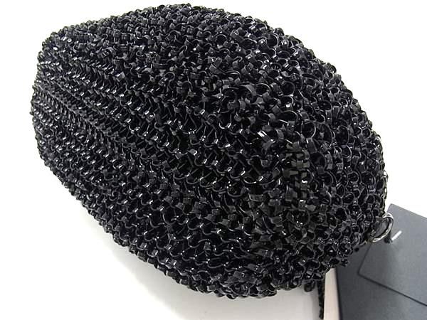  アンテプリマ ワイヤーバッグ PVCワイヤー チェーン 2 WAY ショルダー ハンドバッグ ブラック系 FN 9071 その他 バッグ