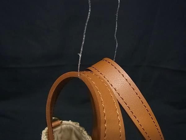 □新品同様□ VIOLAd'ORO ヴィオラドーロ ストロー×レザー 2WAY