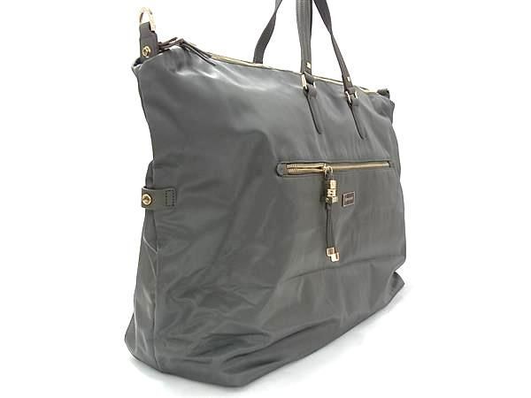 Samsonite サムソナイト ナイロン トートバッグ トラベルバッグ 旅行かばん メンズ グレー系 FN 8634