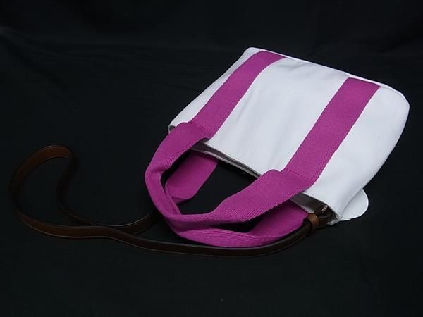 □新品同様□ Chloe クロエ キャンバス 2WAY ハンドバッグ トート