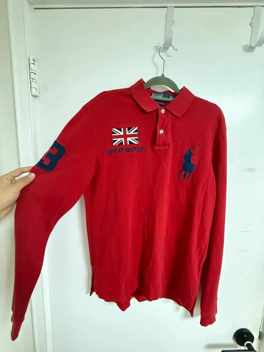 ポロ ラルフローレン チーフキーフ ビックポニー グレートブリテン pk Tシャツ