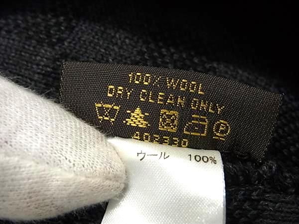  LOUIS VUITTON ルイヴィトンM 74197 ボネ プティ ダミエ ウール ニット帽 帽子 ブラック系 FR 7720 その他 小物