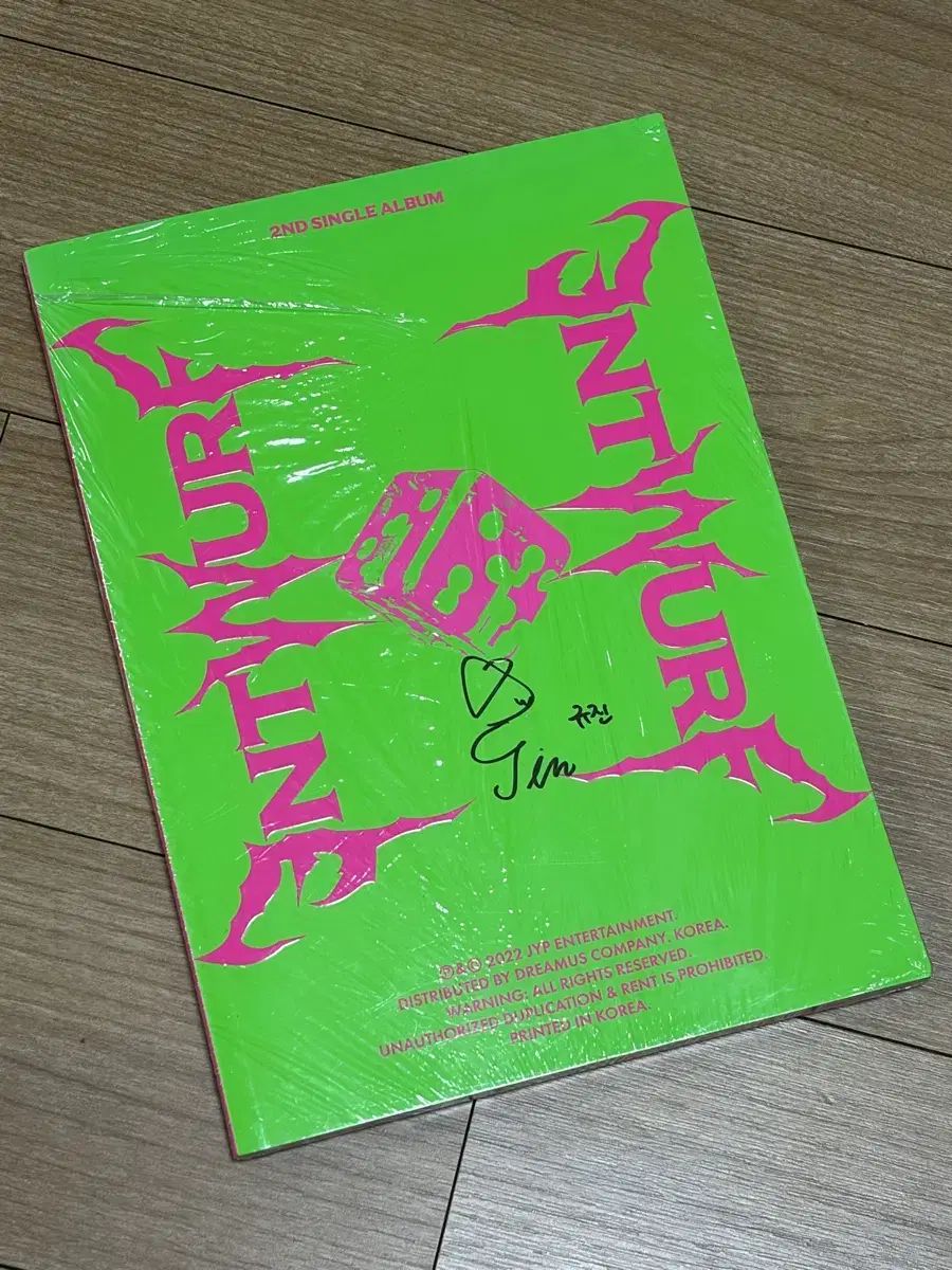 NMIXX エンミックス エンミ ENTWURF サイン入り アルバム ギュジン KYUJIN