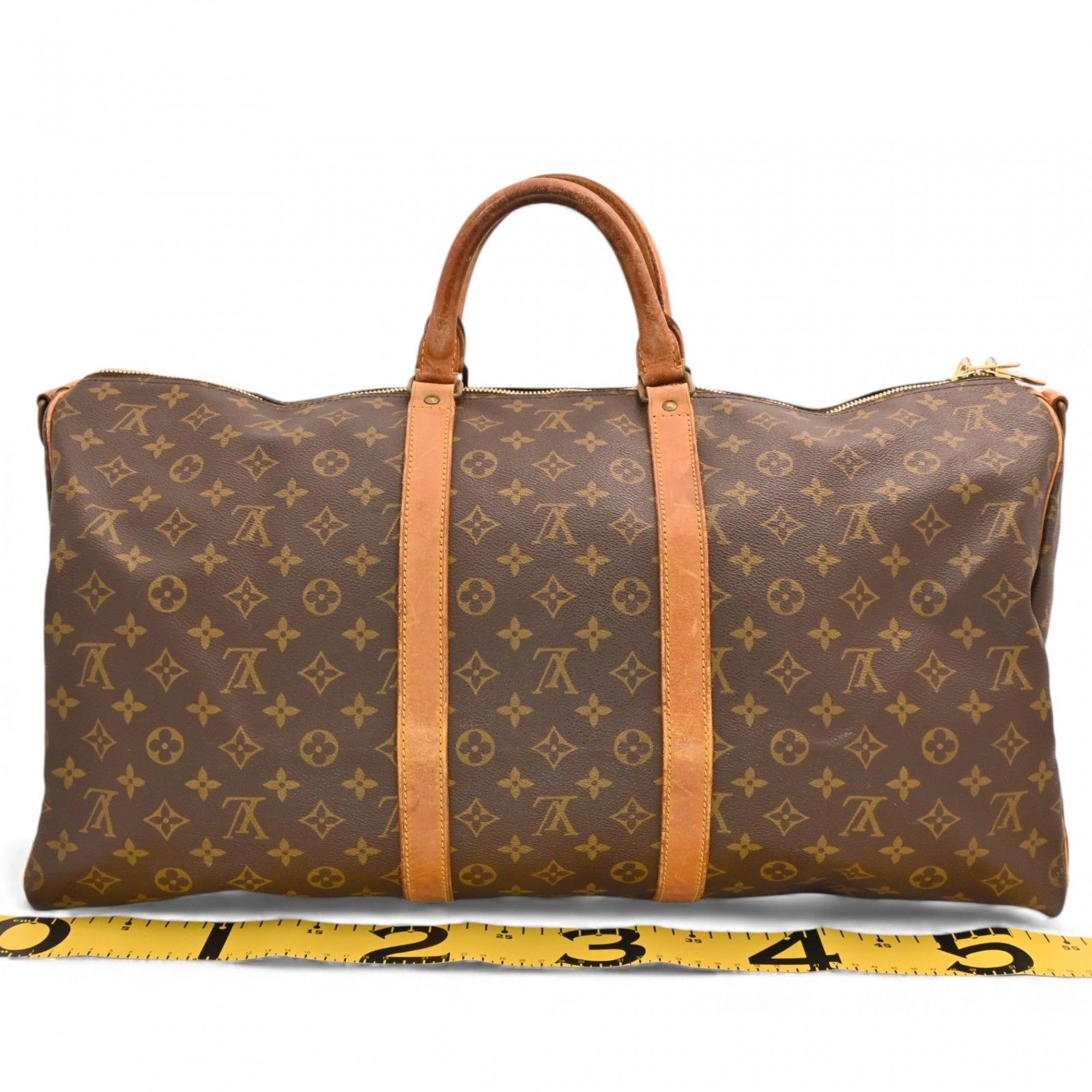 ルイヴィトン モノグラム キーポル55 ボストンバッグ Bランク lv 1519 rr