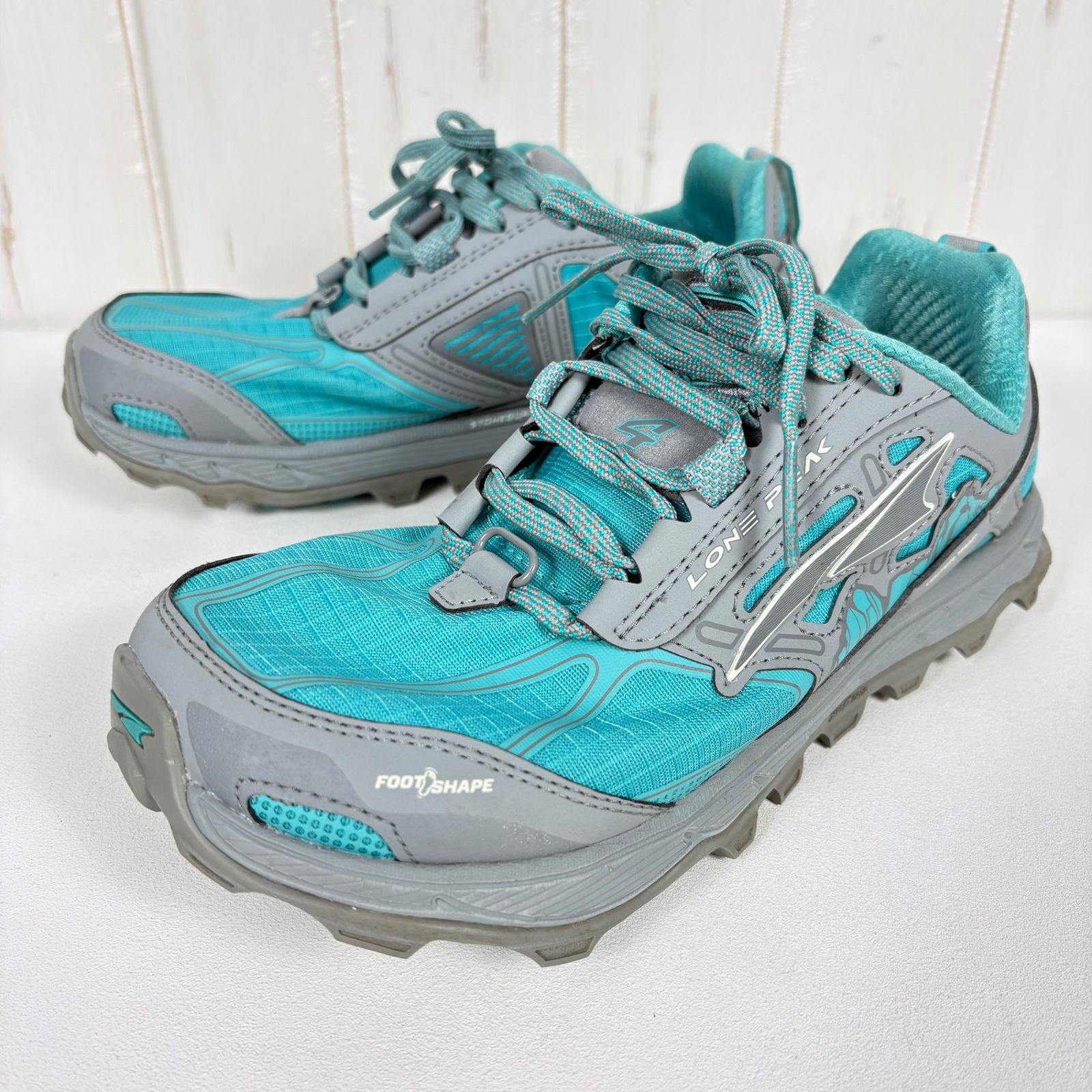 Women s 25.5 cm グリーン系 Altra アルトラ ローンピーク 4 Lone Peak フットウェア トレイルランニングシューズ z
