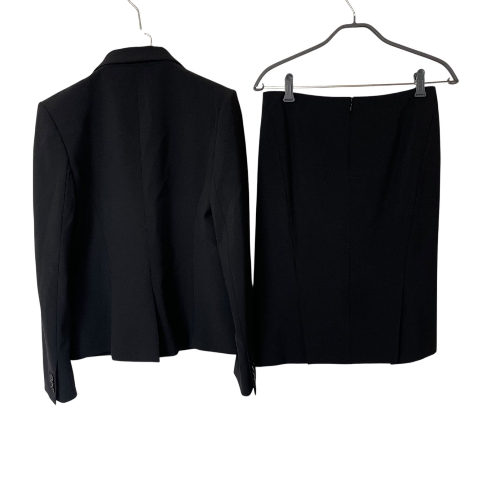 ZM1641【美品】theory セオリー スカートスーツ シングルボタン