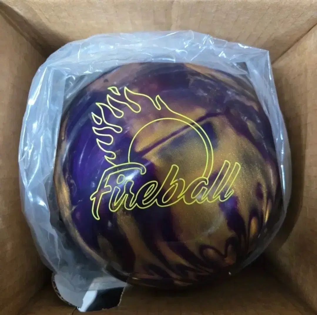 13 パウンド ボーリング エボナイト EBONITE ファイアボール パープルゴールド 球