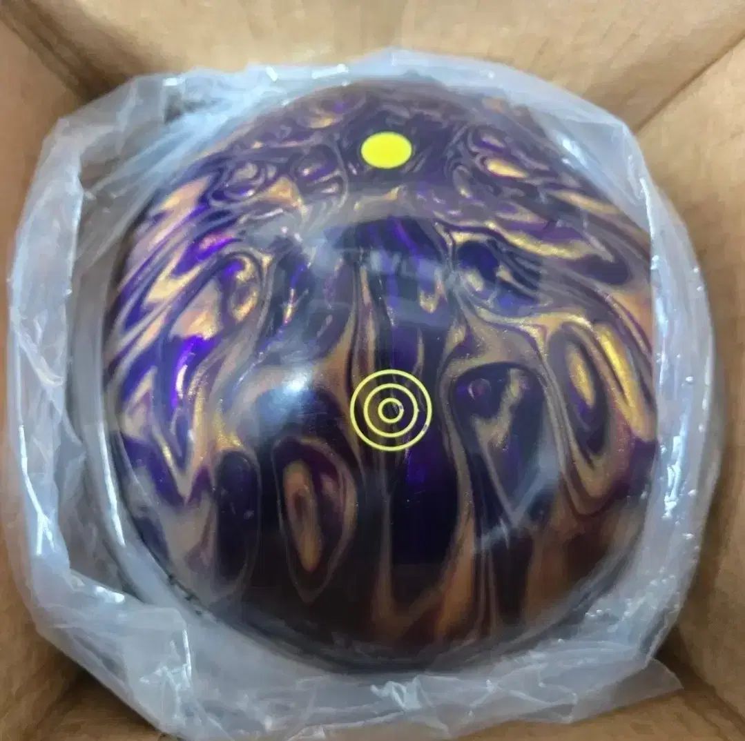 13 パウンド ボーリング エボナイト EBONITE ファイアボール パープルゴールド 球