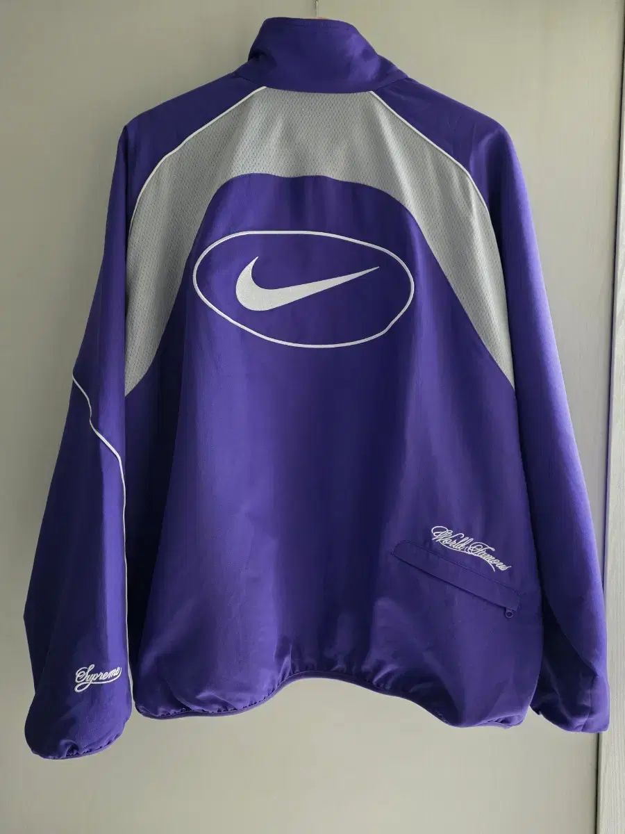 25fw Supreme NIKE パープル トラックジャケット L サイズ (韓国国内