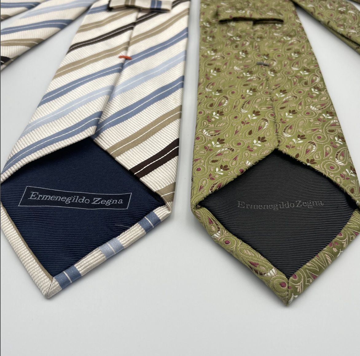 ✱Ermenegildo Zegna（エルメネジルドゼニア）✱ ネクタイ 2本セット
