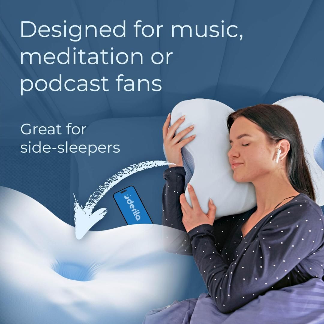 Derila Ergo デリラエルゴ 枕 頚椎ネックピロー 睡眠用 人間工学的枕