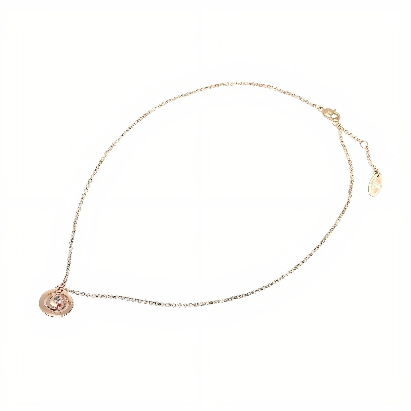 ギフト対応可 ヴィヴィアンウエストウッド VIVIENNE WESTWOOD ペンダント PETITE ORB PG プチオーブ ピンクゴールド レディース ジュエリー ブランド おしゃれ プレゼント ギフト