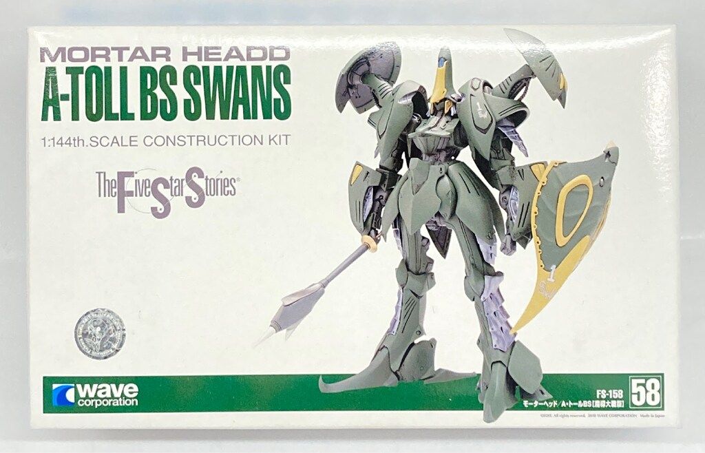 ウェーブ wave 1 144スケールレジンキャストキット 原型 岬光彰-原田正彦 A トールBS 魔導大戦版 58